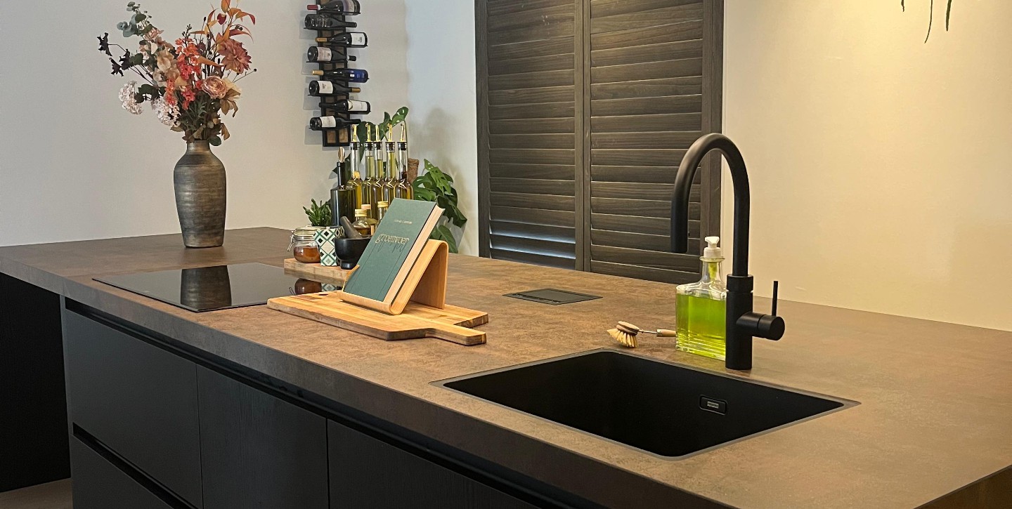 Moderne woonkeuken