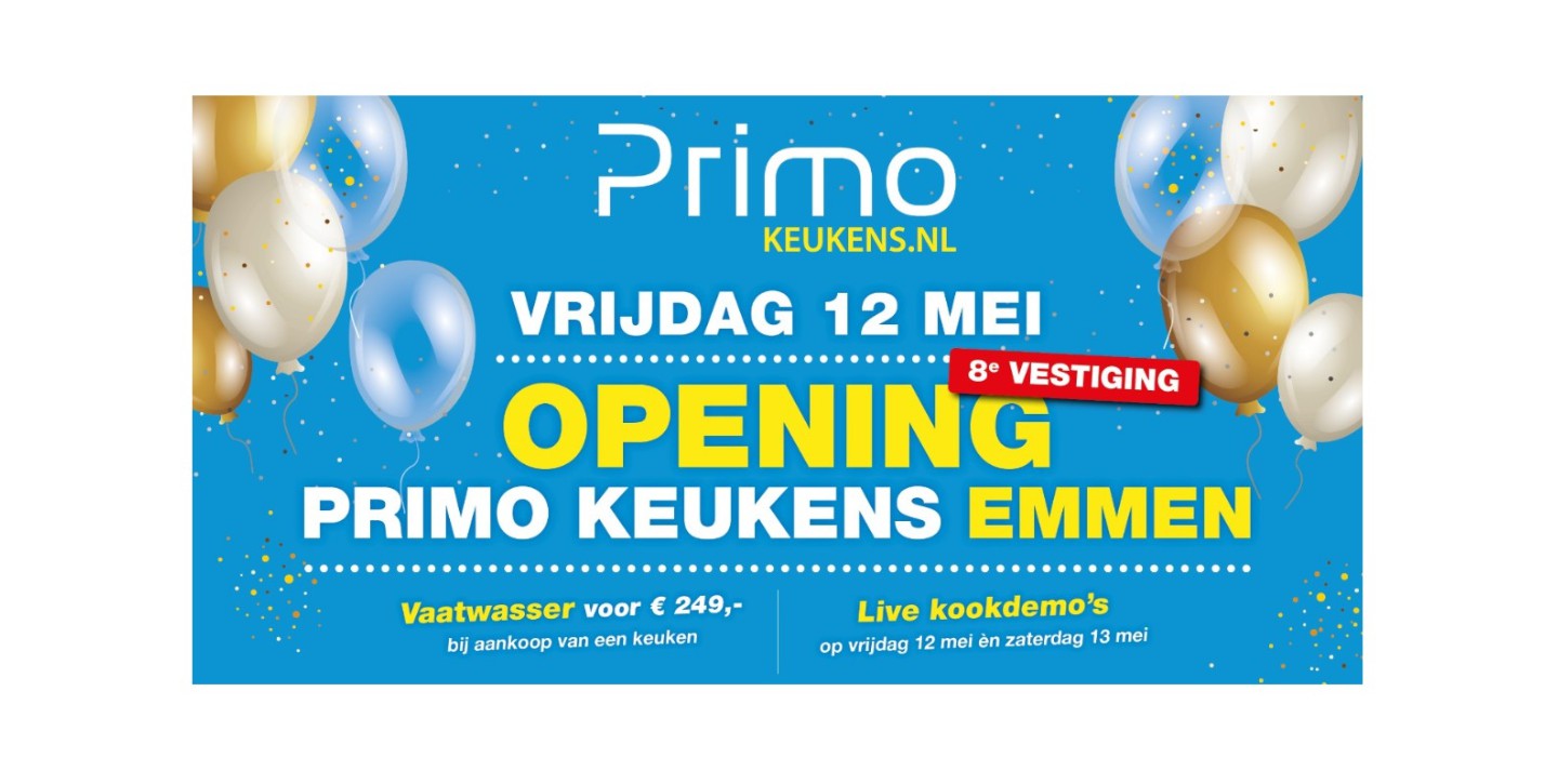 Primo Keukens Emmen opent haar deuren
