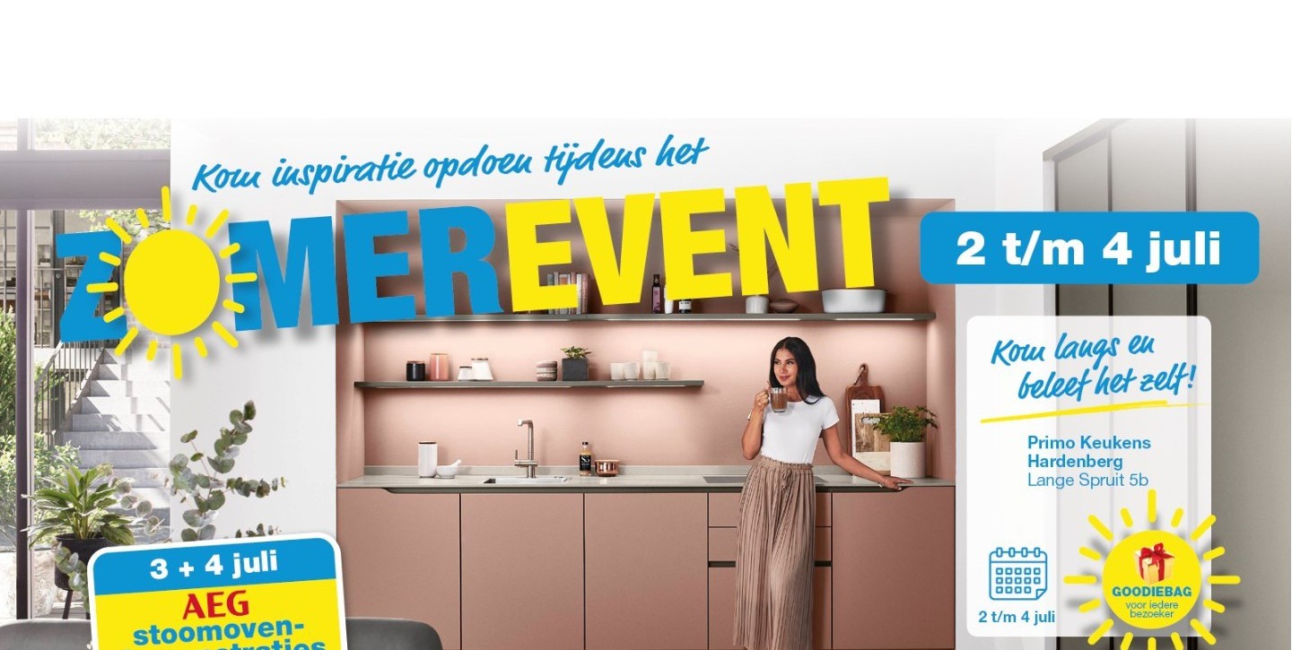 Zomerevent bij Primo Keukens Hardenberg