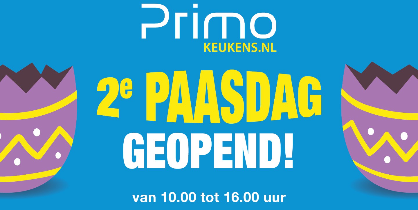 2e Paasdag showrooms geopend